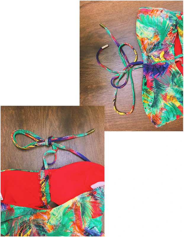 Cutout Tropical One‑Piece Swimsuit factory